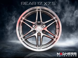 smart fortwo Custom Wheels - 451 Model - MB VII Replica - Set of 4 - 16"/ 17"